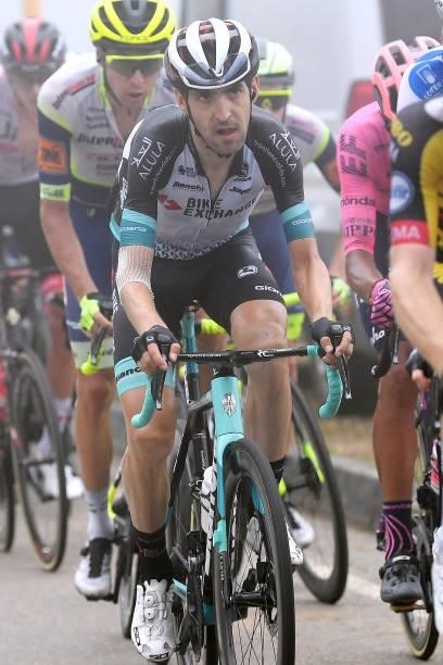 Mikel Nieve Ituralde of Spain and Team BikeExchange during the 76th Tour of Spain 2021, Stage 18 a 162,6km stage from Salas to Altu d’El Gamoniteiru...