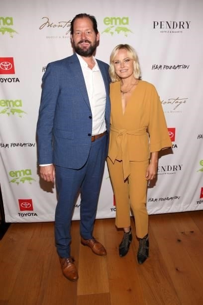 Dr. Jay Lemery and Malin Akerman attend the 2021 Environmental Media Association IMPACT Summit sponsored by Toyota, H&M Foundation & Montage...