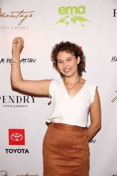 Nalleli Cobo attends the 2021 Environmental Media Association IMPACT Summit sponsored by Toyota, H&M Foundation & Montage International at Pendry...
