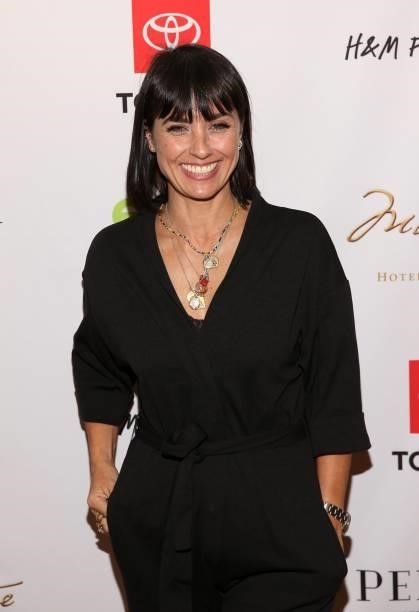 Constance Zimmer attends the 2021 Environmental Media Association IMPACT Summit sponsored by Toyota, H&M Foundation & Montage International at Pendry...