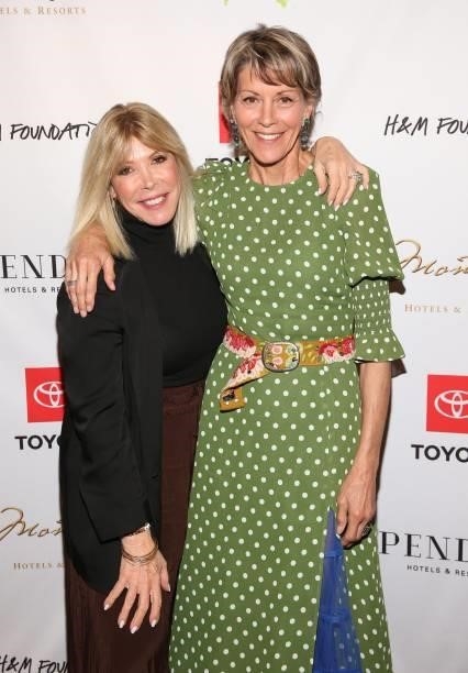 Debbie Levin and Wendie Malick attend the 2021 Environmental Media Association IMPACT Summit sponsored by Toyota, H&M Foundation & Montage...