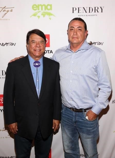 Ray Halbritter and David Archambault attend the 2021 Environmental Media Association IMPACT Summit sponsored by Toyota, H&M Foundation & Montage...
