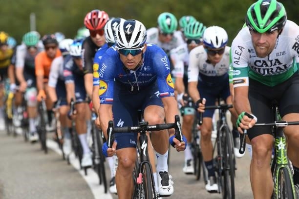 Zdenek Stybar of Czech Republic and Team Deceuninck - Quick-Step competes during the 76th Tour of Spain 2021, Stage 19 a 191,2 km stage from Tapia to...