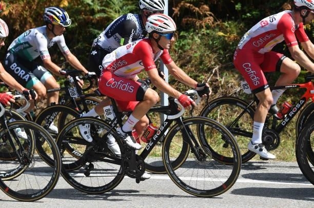 Rémy Rochas of France and Team Cofidis competes during the 76th Tour of Spain 2021, Stage 19 a 191,2 km stage from Tapia to Monforte de Lemos /...