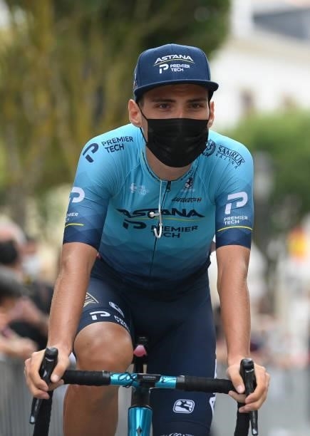 Yuriy Natarov of Kazahkstan and Team Astana – Premier Tech prepares for the race prior to the 76th Tour of Spain 2021, Stage 19 a 191,2 km stage from...