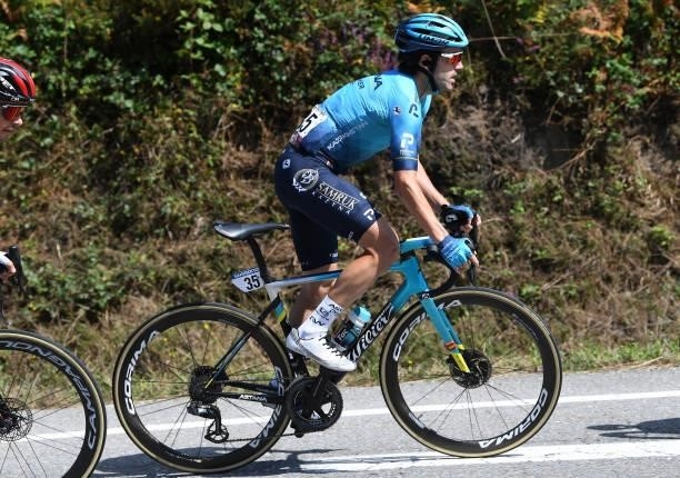 Ion Izagirre Insausti of Spain and Team Astana – Premier Tech competes during the 76th Tour of Spain 2021, Stage 19 a 191,2 km stage from Tapia to...