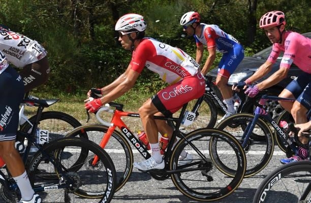 José Herrada Lopez of Spain and Team Cofidis compete during the 76th Tour of Spain 2021, Stage 19 a 191,2 km stage from Tapia to Monforte de Lemos /...