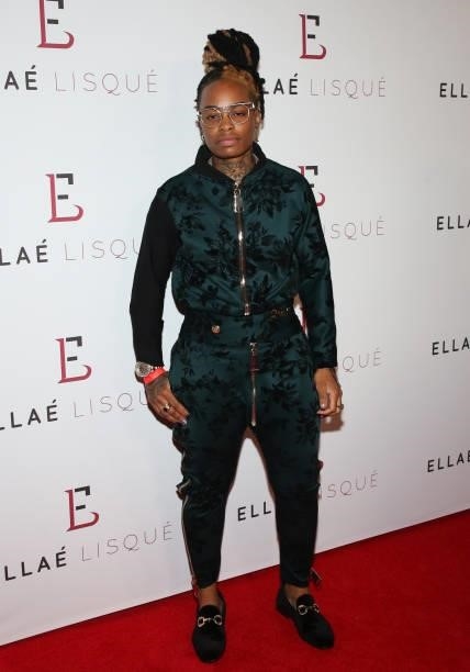 Fashion Designer / Reality TV Personality Alani Taylor attends the Ellaé Lisqué Fashion Show at Exchange LA on September 02, 2021 in Los Angeles,...