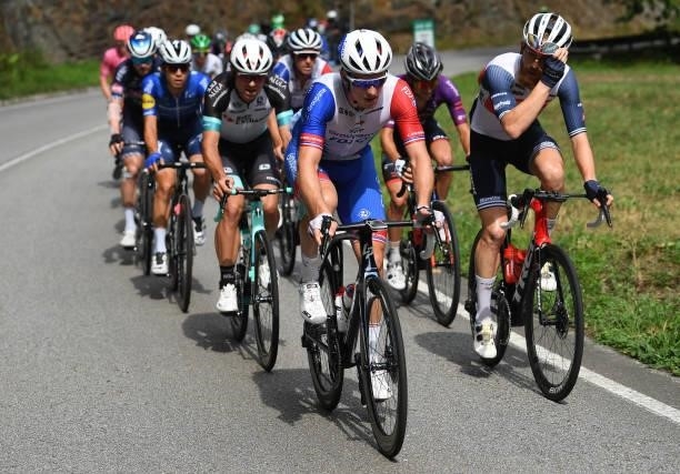 Arnaud Demare of France and Team Groupama - FDJ competes during the 76th Tour of Spain 2021, Stage 19 a 191,2 km stage from Tapia to Monforte de...