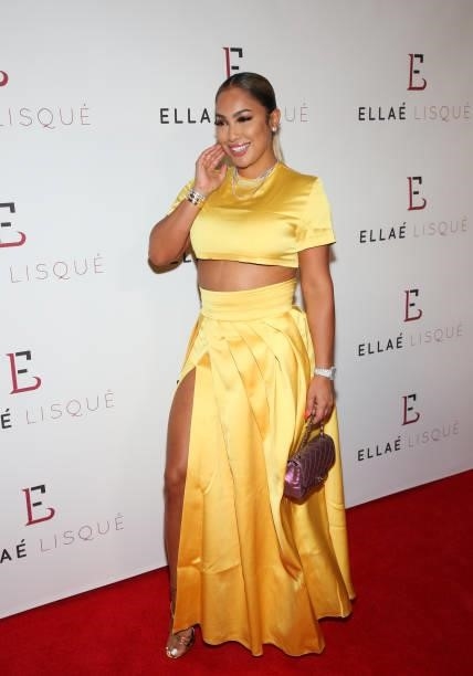 Social Media Personality Yaya Ochoa attends the Ellaé Lisqué Fashion Show at Exchange LA on September 02, 2021 in Los Angeles, California.