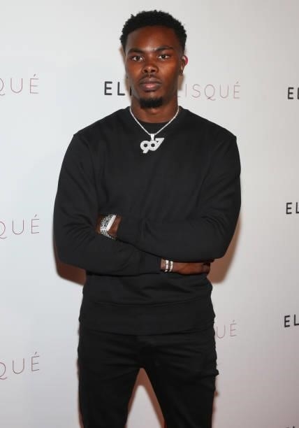 David Bullock attends the Ellaé Lisqué Fashion Show at Exchange LA on September 02, 2021 in Los Angeles, California.