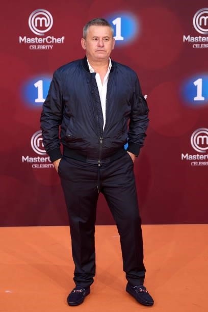 Miki Nadal attends 'Masterchef Celebrity 6' premiere at the Europe Congress Palace during day 4 of the FesTVal 2021 on September 03, 2021 in...