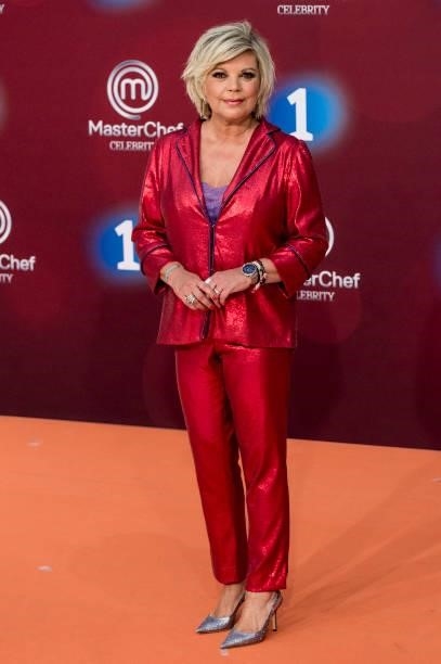 Terelu Campos attends 'Masterchef Celebrity 6' photocall at Palacio de Congresos Europa during the FesTVal 2021 on September 03, 2021 in...