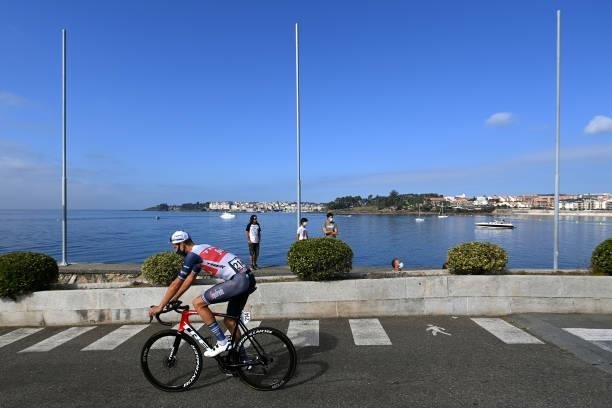 Alex Kirsch of Luxembourg and Team Trek - Segafredo prepares for the race prior to the 76th Tour of Spain 2021, Stage 20 a 202,2km km stage from...