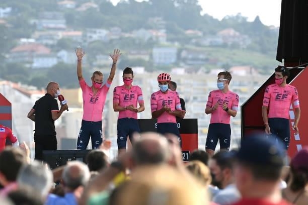 Diego Andres Camargo Pineda of Colombia, Magnus Cort Nielsen of Denmark, Lawson Craddock of United States, Jens Keukeleire of Belgium, Thomas Scully...