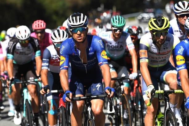 Zdenek Stybar of Czech Republic and Team Deceuninck - Quick-Step competes during the 76th Tour of Spain 2021, Stage 20 a 202,2km km stage from...