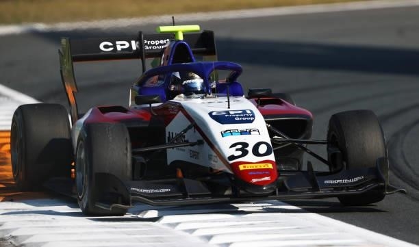 Hunter Yeany of United States and Charouz Racing System drives during race 3 of Round 6:Zandvoort of the Formula 3 Championship at Circuit Zandvoort...