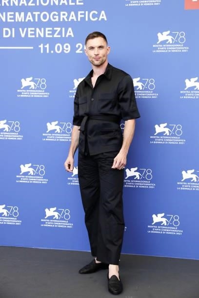 Ed Skrein attends the photocall of "Mona Lisa And The Blood Moon