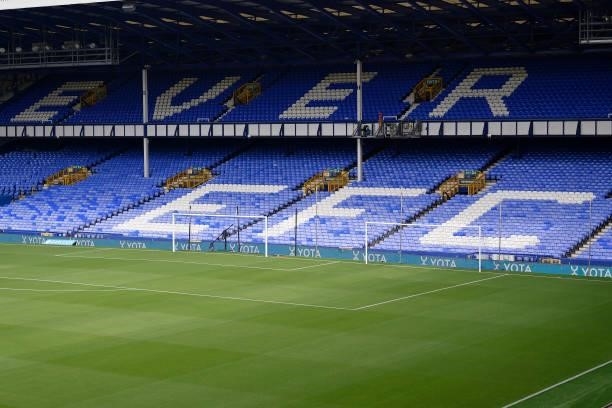 General view of the Gwladys Street Stand at Goodison Park before the Barclays FA Women's Super League match between Everton Women and Manchester City...