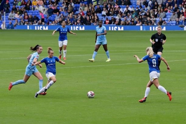 Aurora Galli of Everton Women during the Barclays FA Women's Super League match between Everton Women and Manchester City Women at Goodison Park on...