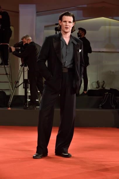 British actor Matt Smith on the red carpet of the movie "Last Night In Soho