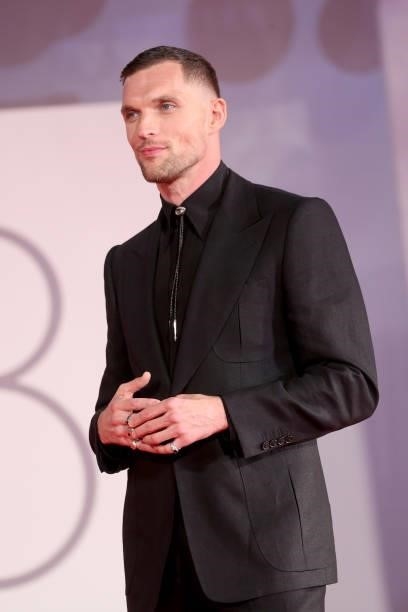 Ed Skrein attends the red carpet of the movie "Mona Lisa And The Blood Moon