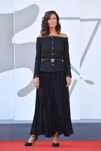 Anna Mouglalis attends the red carpet of the movie "L'Evenement