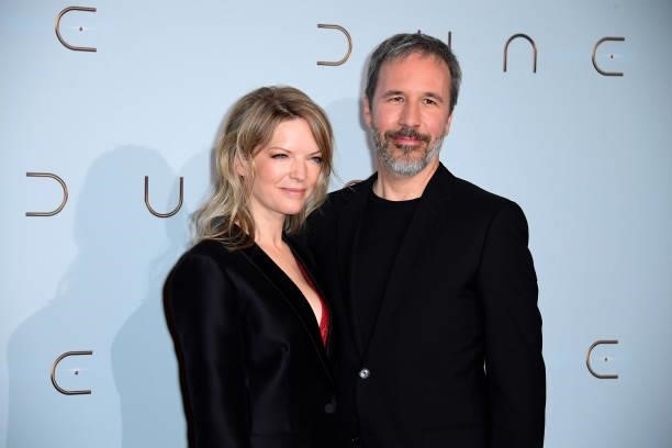 Tanya Lapointe and Denis Villeneuve attend the "Dune