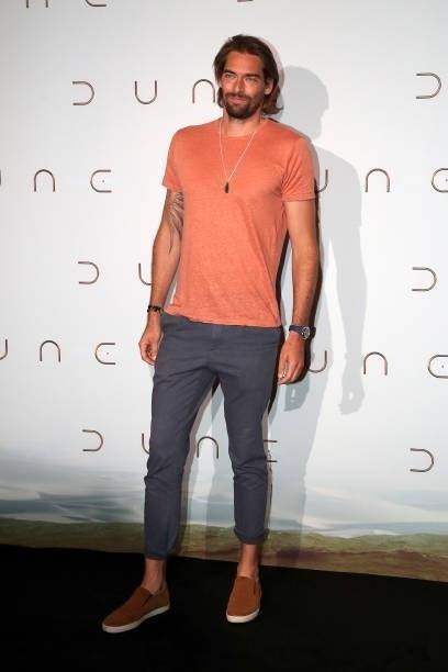 Swimmer Camille Lacourt attends the "Dune