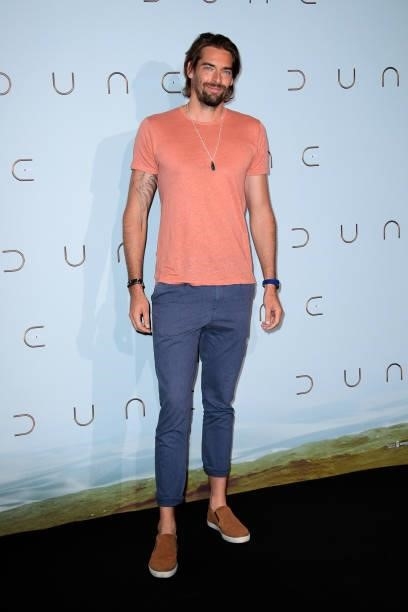 Camille Lacourt attends the "Dune