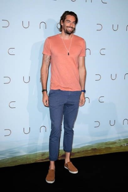 Camille Lacourt attends the "Dune