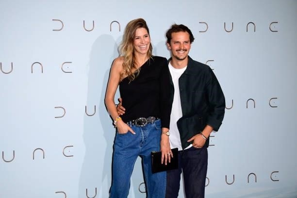 Laury Thilleman and Juan Arbelaez attend the "Dune