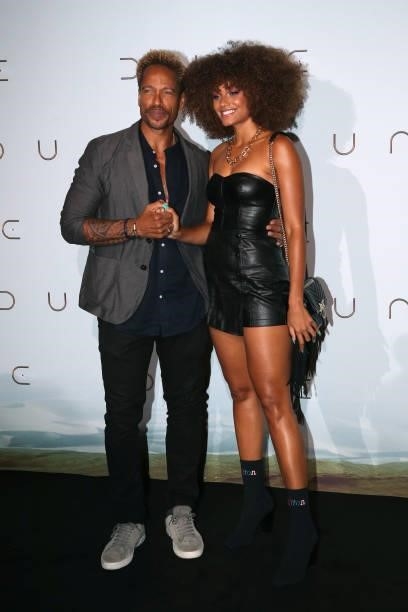 Actor Gary Dourdan and Miss France 2017 Alicia Aylies attend the "Dune