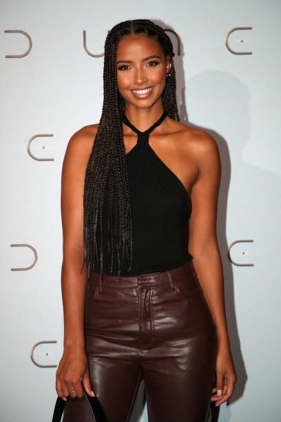 Miss France 2014 Flora Coquerel attends the "Dune