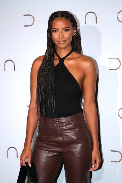 Miss France 2014 Flora Coquerel attends the "Dune