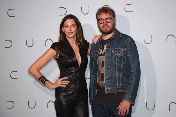 Actress Frederique Bel and director Nicolas Bary attend the "Dune