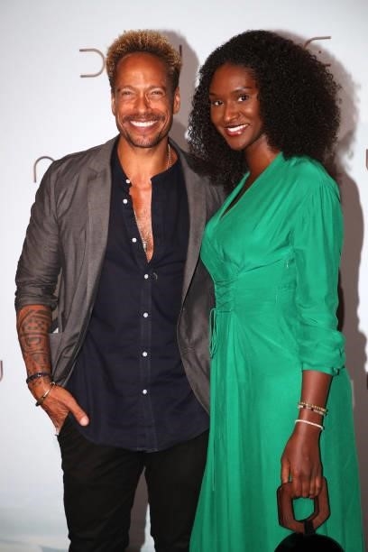 Actor Gary Dourdan and a guest attend the "Dune