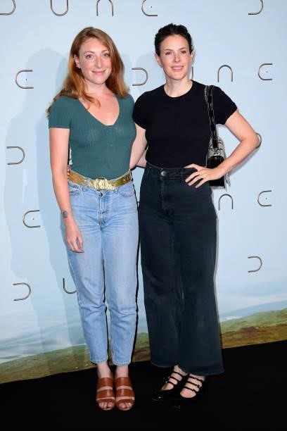 Sarah Stern and Helena Soubeyrand attend the "Dune