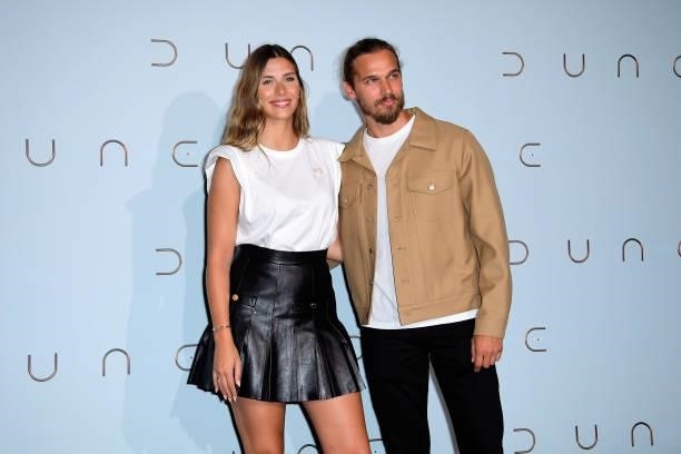 Camille Cerf and Theo Fleury attend the "Dune