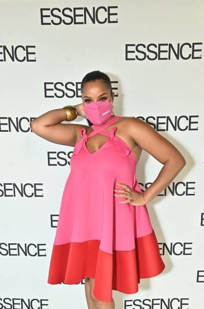 Stephanie Dunivan of ESSENCE attends the ESSENCE Fashion House - Red Carpet on September 09, 2021 in New York City.