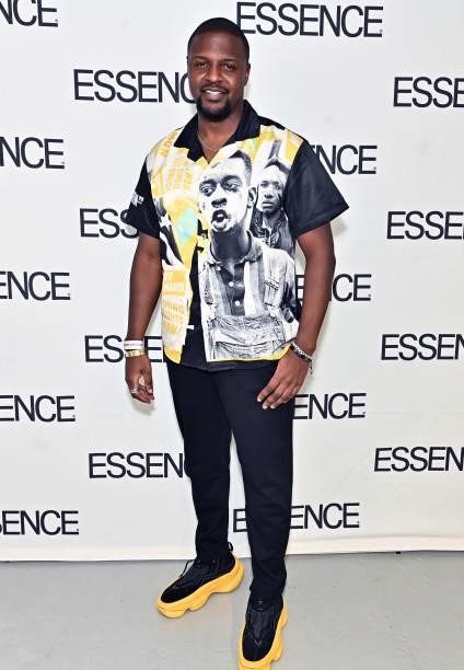 Venny Etienne attends the ESSENCE Fashion House - Red Carpet on September 09, 2021 in New York City.