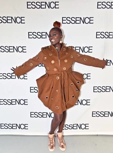 Caroline Wanga, CEO of ESSENCE attends the ESSENCE Fashion House - Red Carpet on September 09, 2021 in New York City.