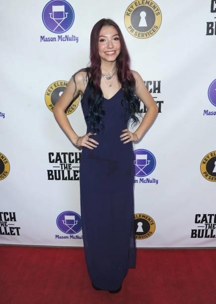 Jamie Timmons arrives for the Red Carpet Screening Of "Catch The Bullet