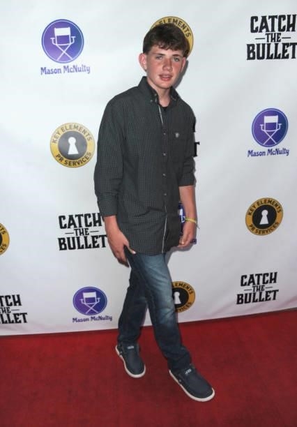 Ryder Kozisek arrives for the Red Carpet Screening Of "Catch The Bullet