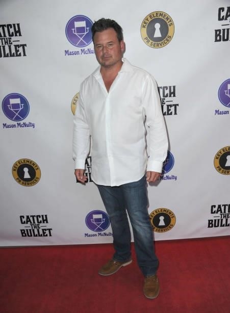Eddie Vincent arrives for the Red Carpet Screening Of "Catch The Bullet