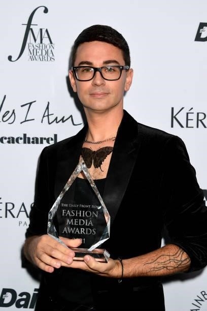 Christian Siriano attends the The Daily Front Row 8th Annual Fashion Media Awards on September 09, 2021 in New York City.