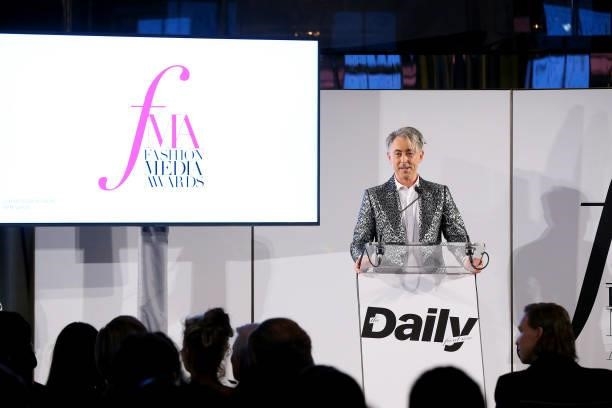 Alan Cumming speaks during the The Daily Front Row 8th Annual Fashion Media Awards on September 09, 2021 in New York City.