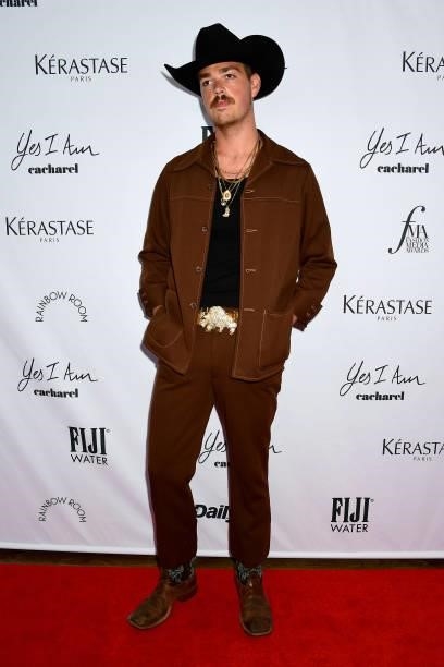 Logan Wayne attends the The Daily Front Row 8th Annual Fashion Media Awards on September 09, 2021 in New York City.
