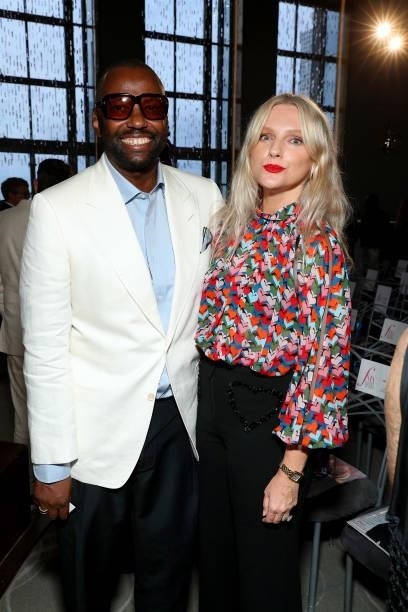 Stephen Galloway and Laura Brown attend the The Daily Front Row 8th Annual Fashion Media Awards on September 09, 2021 in New York City.