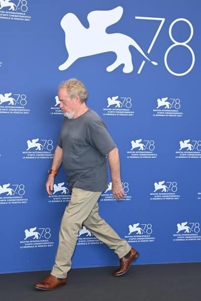 Director Ridley Scott attends the photocall of "The Last Duel
